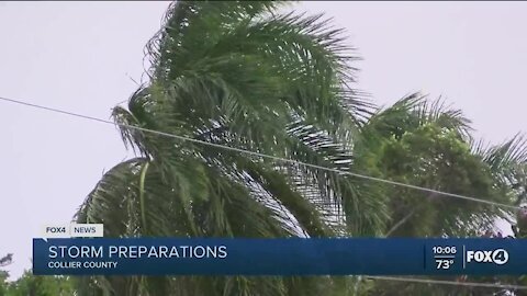 Collier county prepares for Tropical Storm Eta