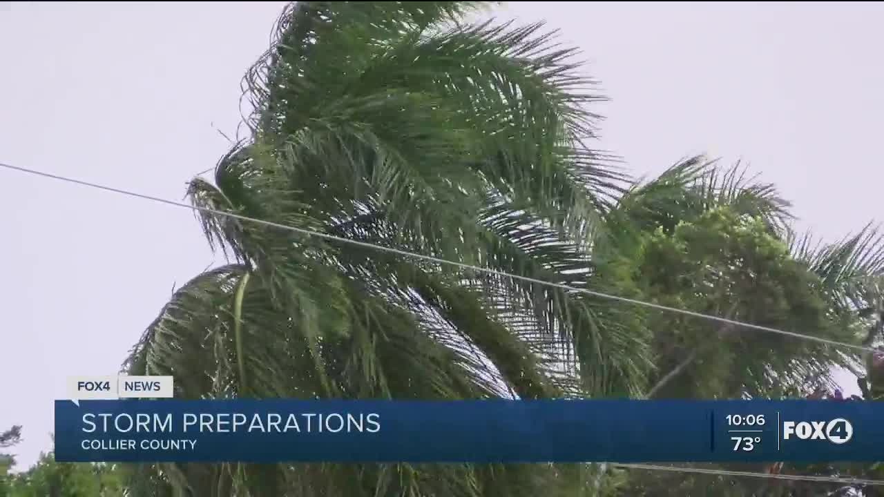 Collier county prepares for Tropical Storm Eta