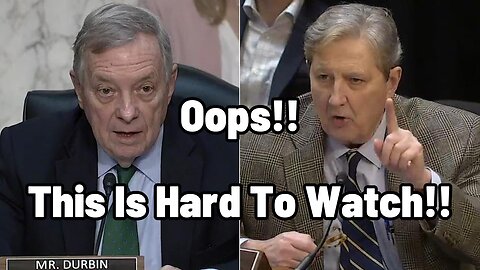 Sen. Kennedy Lists Off Democrats' Failures In Brutal Takedown...Almost Unwatchable!!