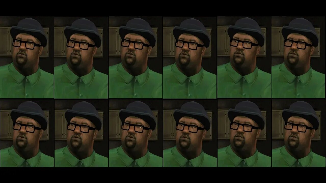 I wish all Men in the world talked and looked like Big Smoke from GTA San Andreas