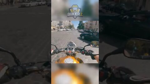 biker drank the invisibility potion...