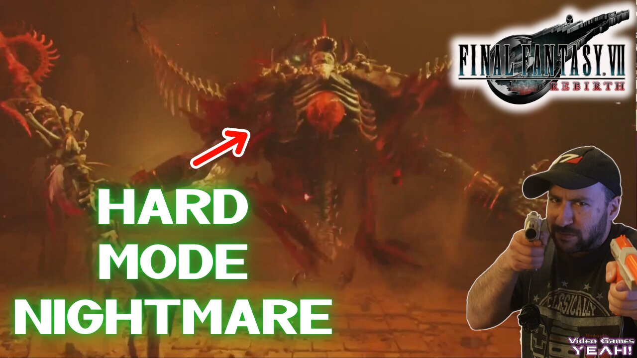 Hard Mode Gi Nattak is NO JOKE | Final Fantasy 7 Rebirth [Boss Fight Attempts]