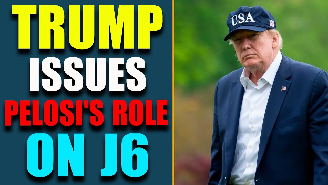 HUGE INTEL: TRUMP ISSUES PELOSI'S ROLE ON J6! SCOTUS STRIKES DOWN NY'S CONCEALED CARRY LAW