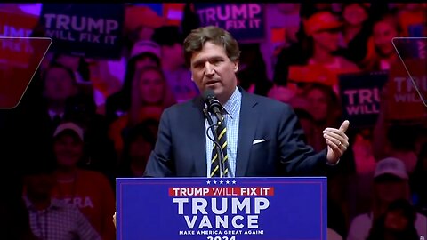 Crowd Goes Wild as Tucker Carlson Rocks the Stage with Epic Speech MSG