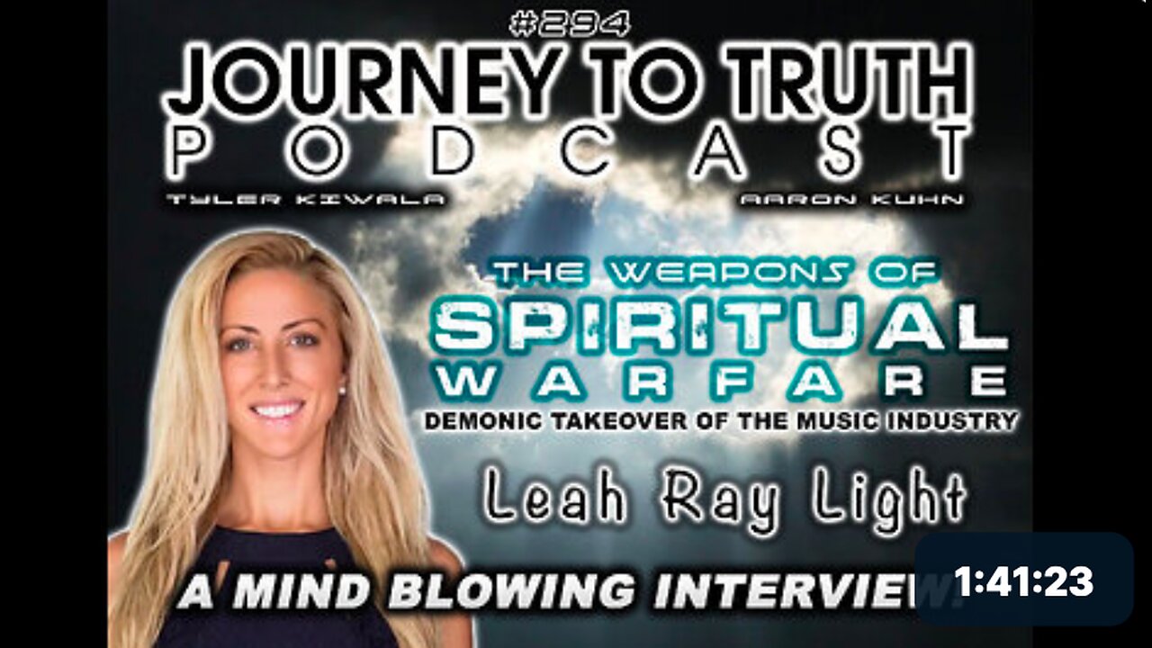 Leah Ray: The Weapons Of Spiritual Warfare | Demonic Takeover of the Entertainment Industry