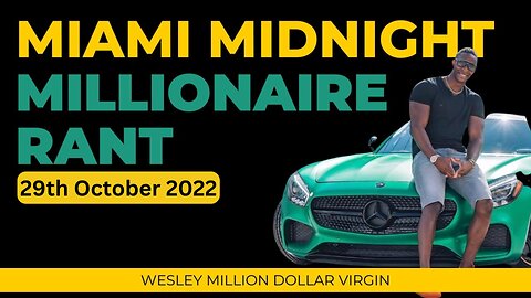 Millionaire Midnight rant- what’s your question?