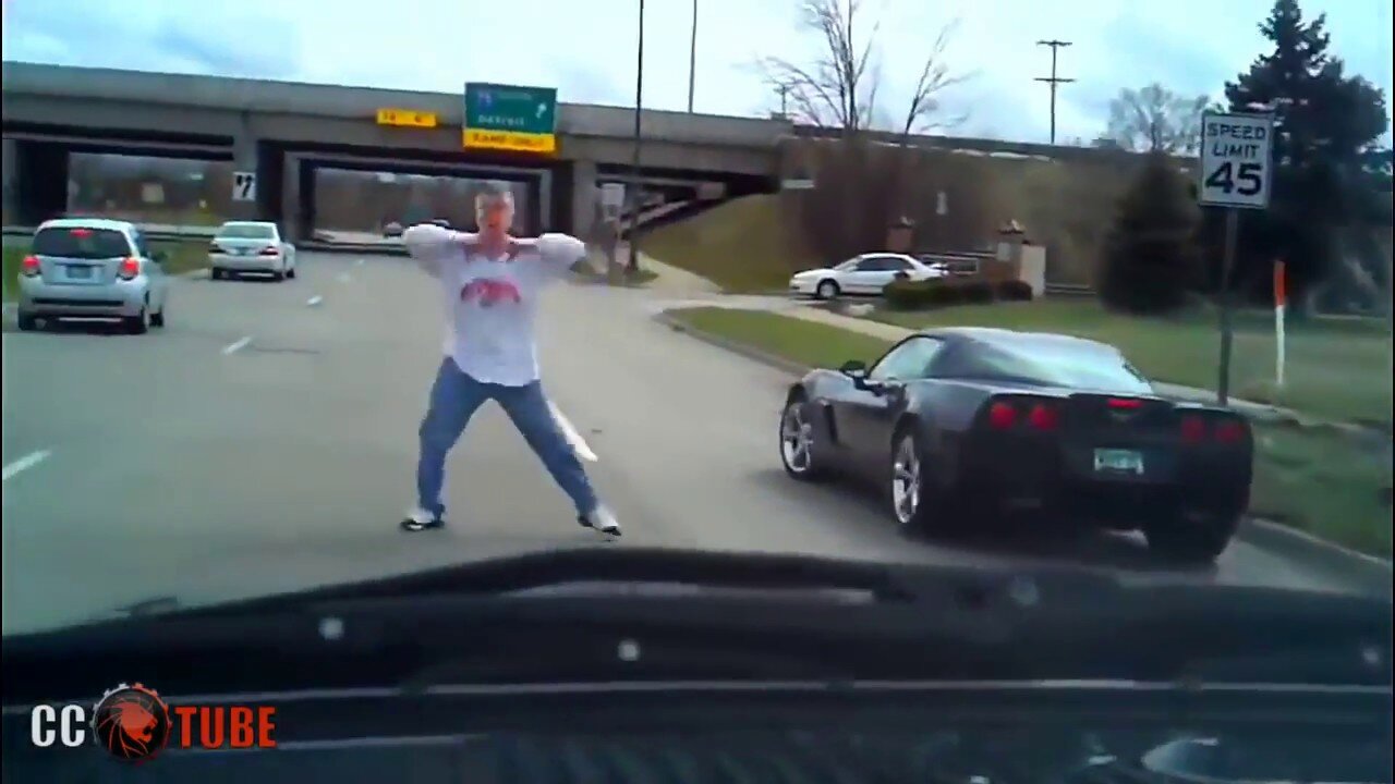 US ROAD RAGE COMPILATION