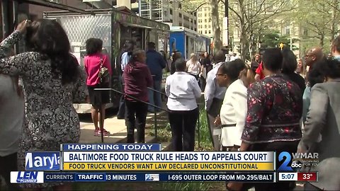 Discussion continues over Baltimore's food truck policies