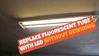 Replace Fluorescent Tube With LED Without Rewiring