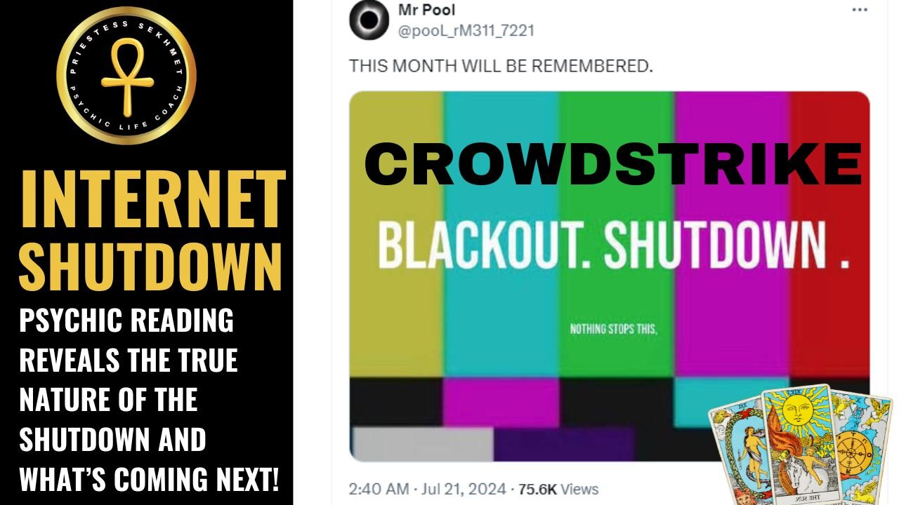 CROWDSTRIKE GLOBAL BLACKOUT