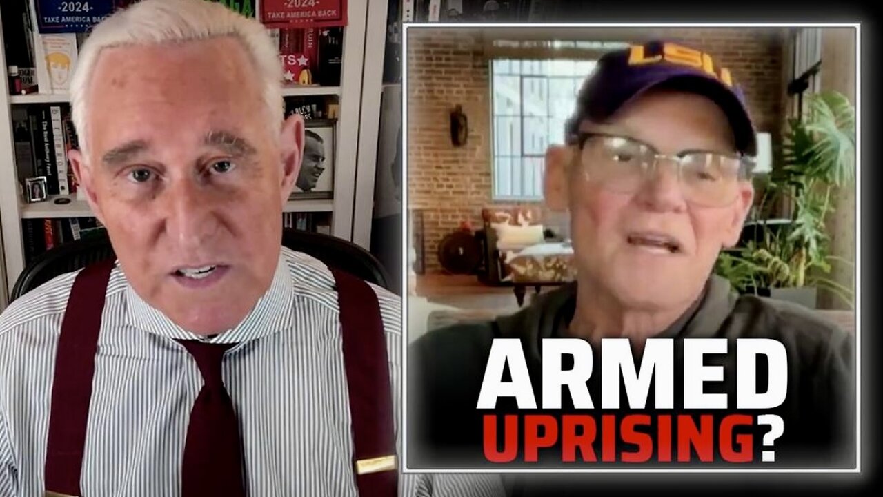 Roger Stone Reacts to Top Democrats Calling for Armed Uprising if Trump Wins The Election!