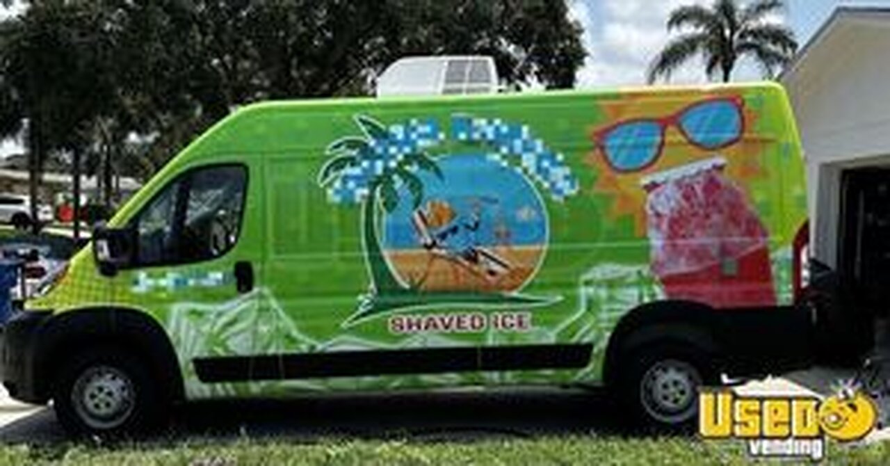Pre-Owned 2021 Dodge Ram 2500 Shaved Ice Truck | Snowball Truck for Sale in Florida!