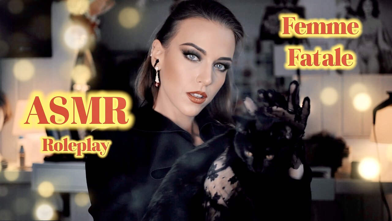 ASMR Gina Carla 😈 Femme Fatale Roleplay!