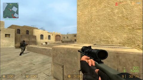 Counter Strike Source Bots Dust 2 Highlights #1