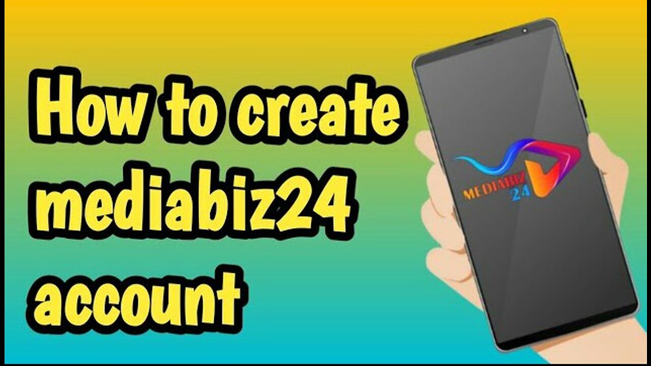 How to create account mediabiz24.com