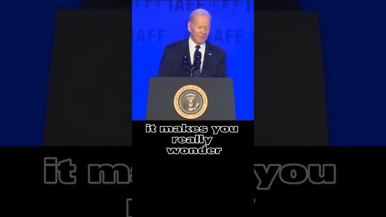 Bidens' latest gaffe leaves you wondering if he is up to the job #viral #biden #memes #politics