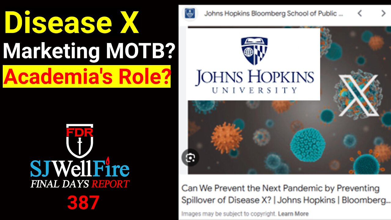 Academia Linking Disease X to Elon's X brand - Creepy MOTB Programing?