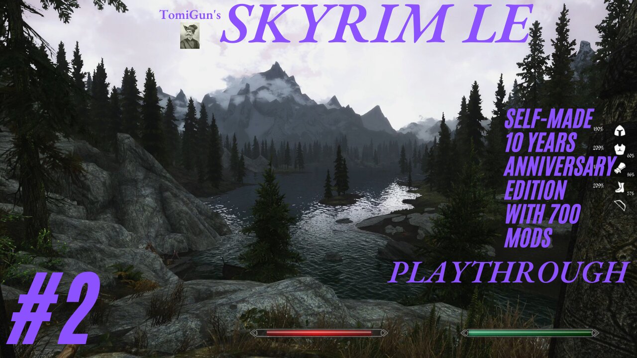 2 - Ultra Modded The Elder Scrolls V: Skyrim 10 Years Anniversary Playthrough: Arrival to Riverwood