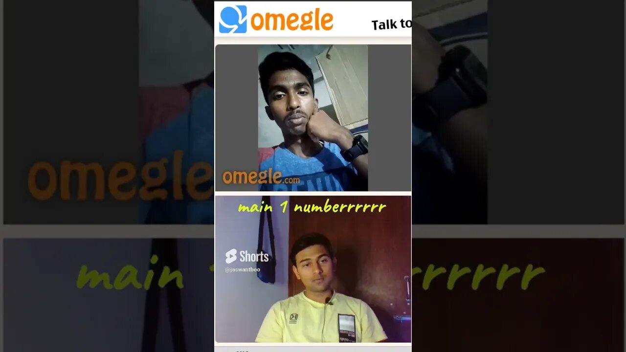 #shorts #omegle #jaswantboo