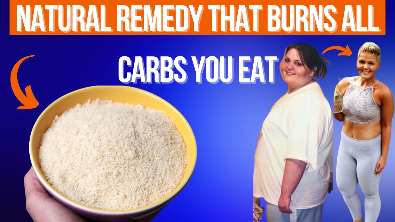 NATURAL REMEDY THAT BURNS ALL CARBS YOU EAT 🔥 Lose weight without dieting