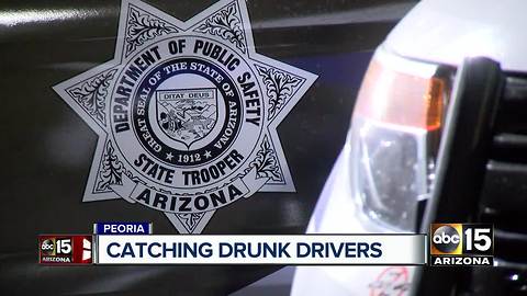 Peoria PD out in force to catch potential drunk drivers