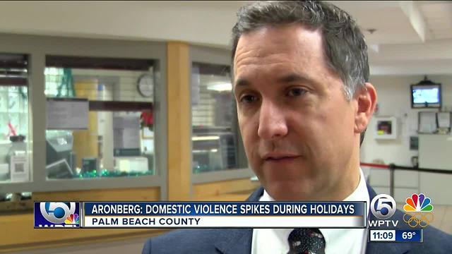 State Attorney Dave Aronberg covers court on Christmas