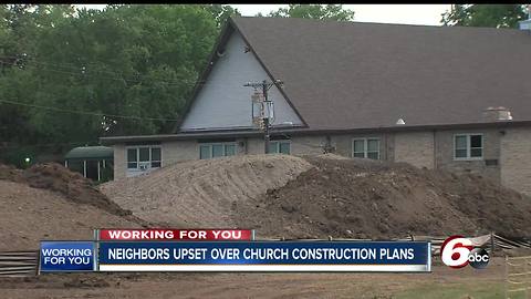 Neighbors upset over proposed church housing project on Indy's south side