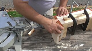 The East Africa Project - Cutting Mouldings Outside