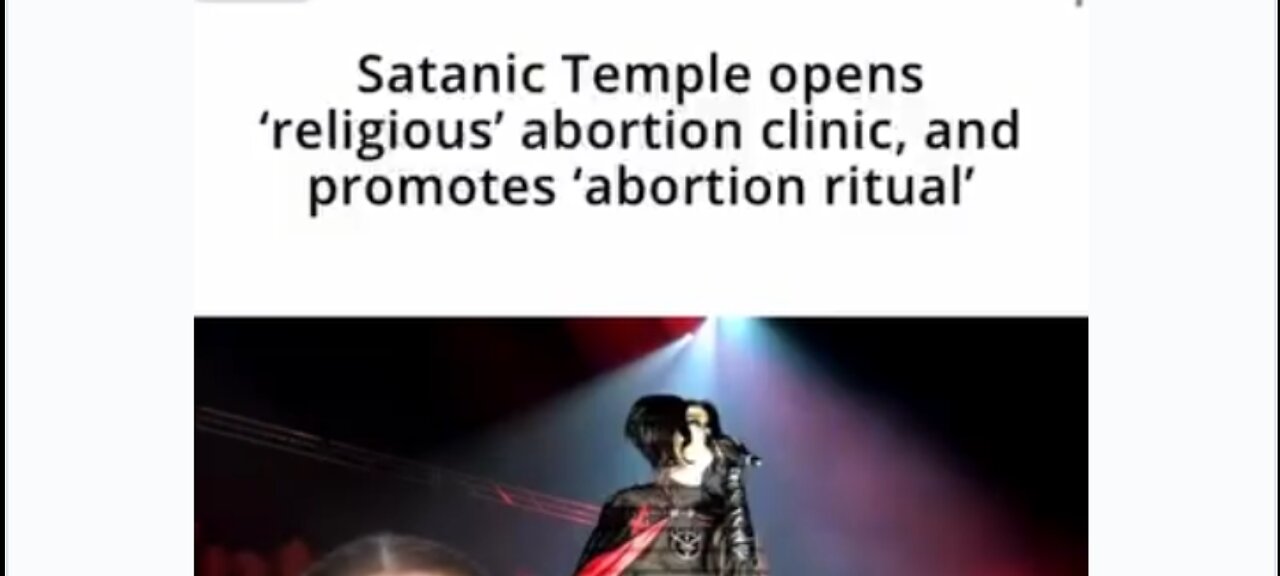 SATANIC TEMPLE OPENS ABORTION CLINIC