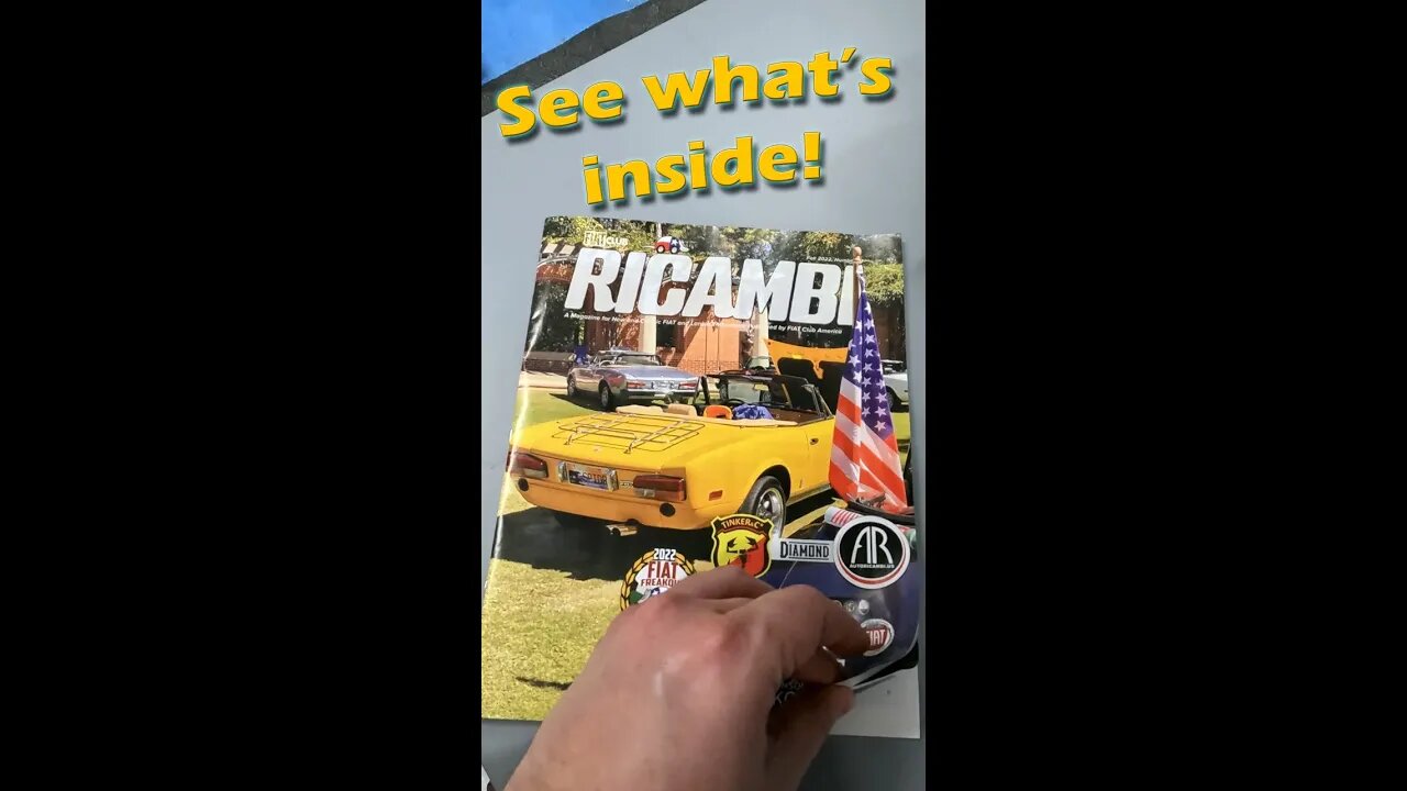 New Ricambi Magazine | #fiatfreakout #fiat #abarth