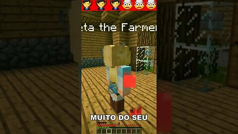 Virei um vampiro no minecraft!!!!!!🧛‍♂️🧛‍♂️🤯🤯 #viral #shorts #minecraft #sony