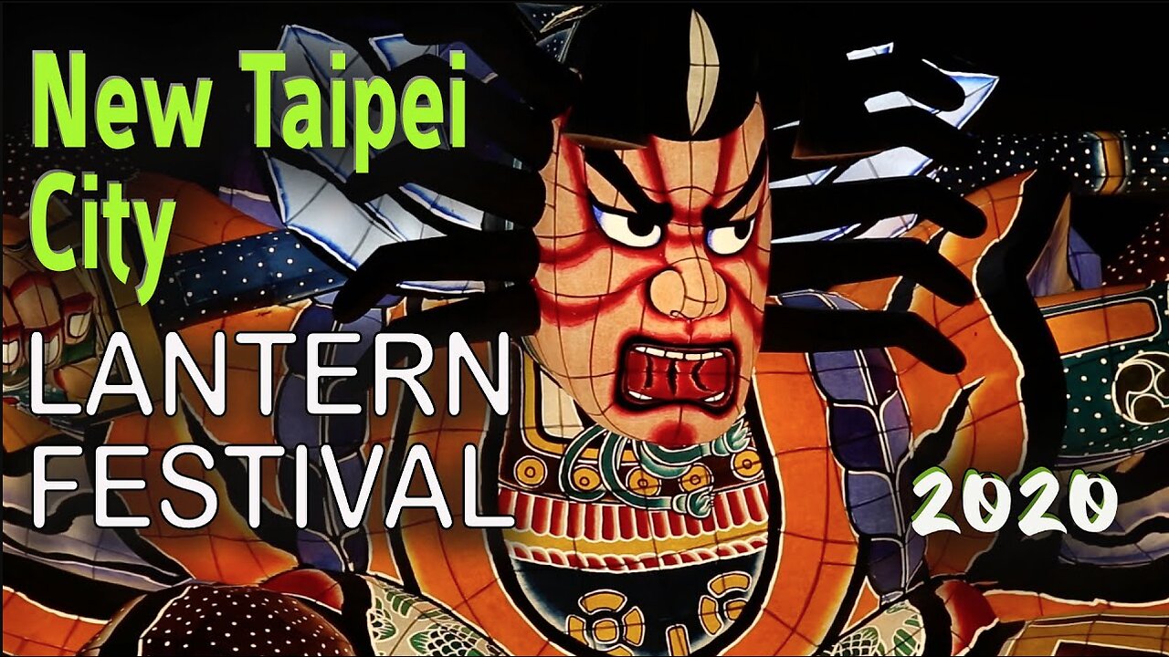 New Taipei City Lantern Festival 2020 - dancing dragons, massive mice gargantuan lollipops