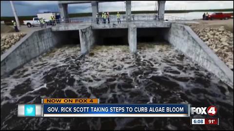 Governor Scott responds to Lake Okeechobee water release complaints