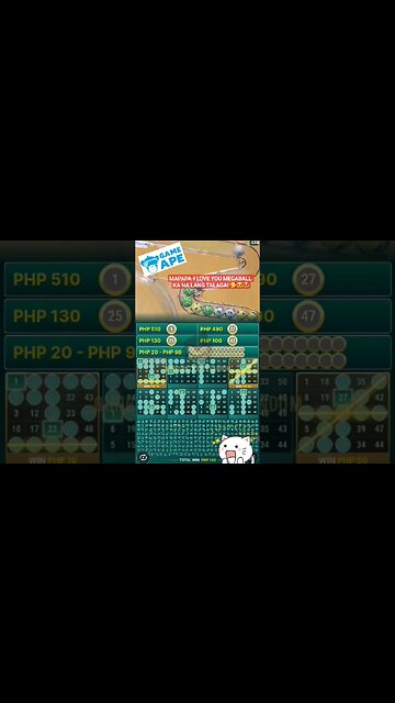 MEGA BALL - ANOTHER SOLID 4-LINE WIN MGA PRE!😍 INSTANT 63K! 🤩 #Megaball #MegaballShorts #OnlineBingo