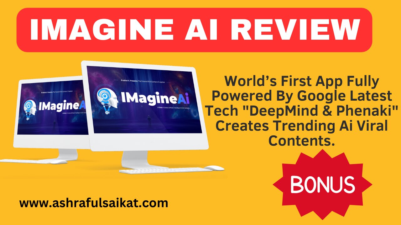 Imagine Ai Review ⚠️ Full OTO Details + Bonus — (App By Prabhat S.)