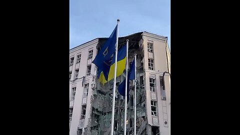 Kyiv hotel damaged amid missile strikes