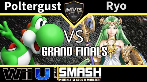 Poltergust (Luigi & Yoshi) vs. MVG|Ryo (Ike & Palutena) - SSB4 Grand Finals - CFL Smackdown