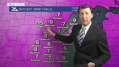 Michael Fish's NBC 26 weather forecast