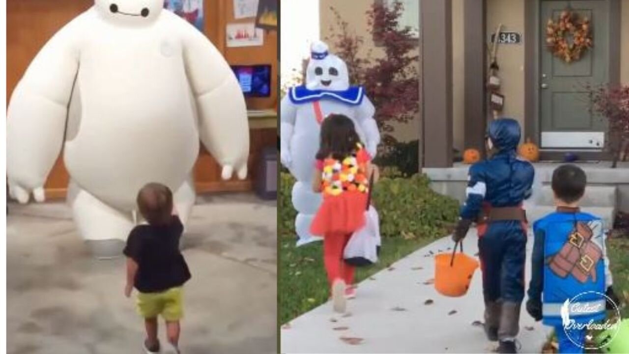 Kids vs Mascot Babies Funny