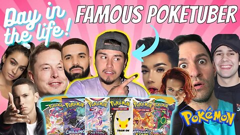 What It's Like Being A FAMOUS POKEMON YOUTUBER With Drake, Leonhart, James Charles, AND MORE!