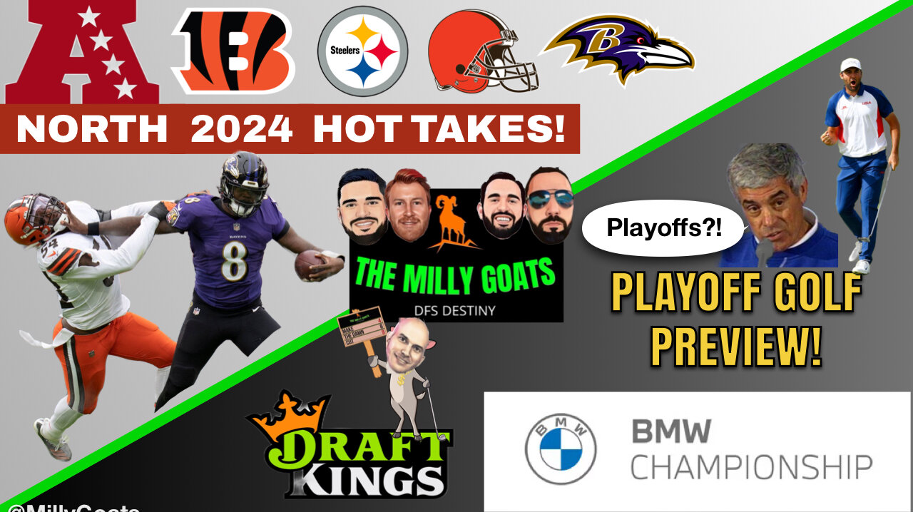 College Football is BACK, BMW Championship Preview, & AFC North Hot Takes