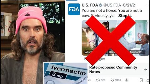 Russell Brand: Ivermectin validated for human use