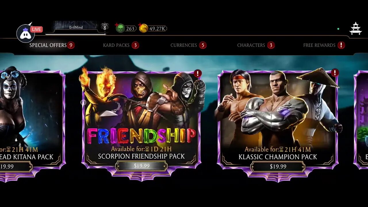 Mortal Kombat : 👍 Good stream | Playing Solo | Streaming with Turnip