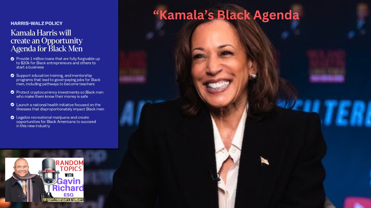 Kamala Harris' "Black Agenda": Is it good?