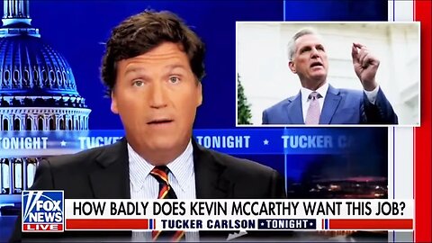 Tucker & Hannity Abandoning Kevin McCarthy?