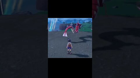 red gyarados of the lake #pokemon #pokemonscarletandviolet