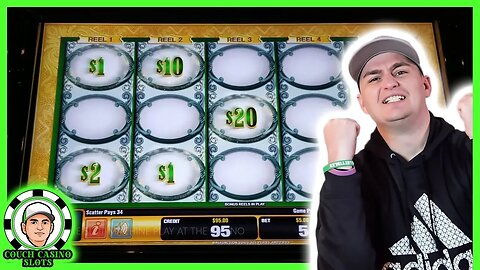 THE GREEN MACHINE DELUXE SLOT MACHINE WIN AT THE CASINO!!
