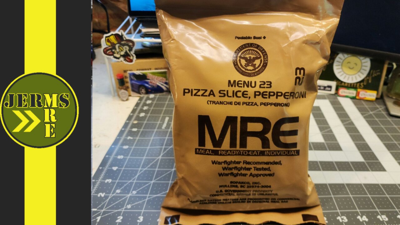 2021 US MRE Menu #23 Pizza Slice, Pepperoni MRE Review