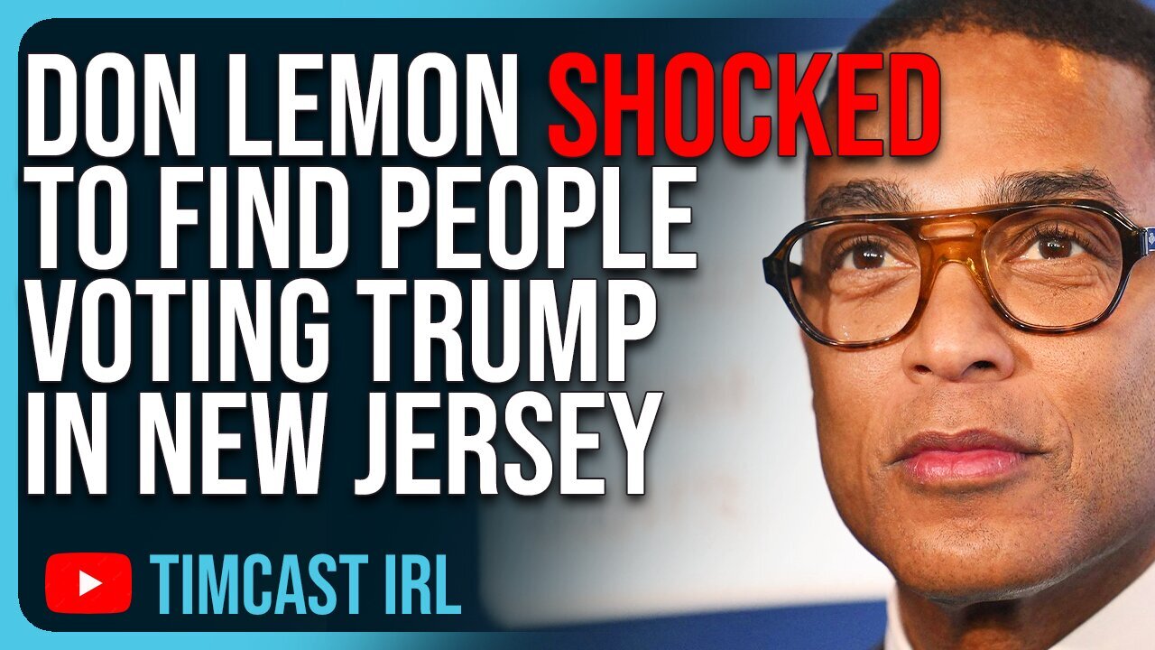 Don Lemon SHOCKED To Find People Voting TRUMP In New Jersey Because Of Collapsing Economy