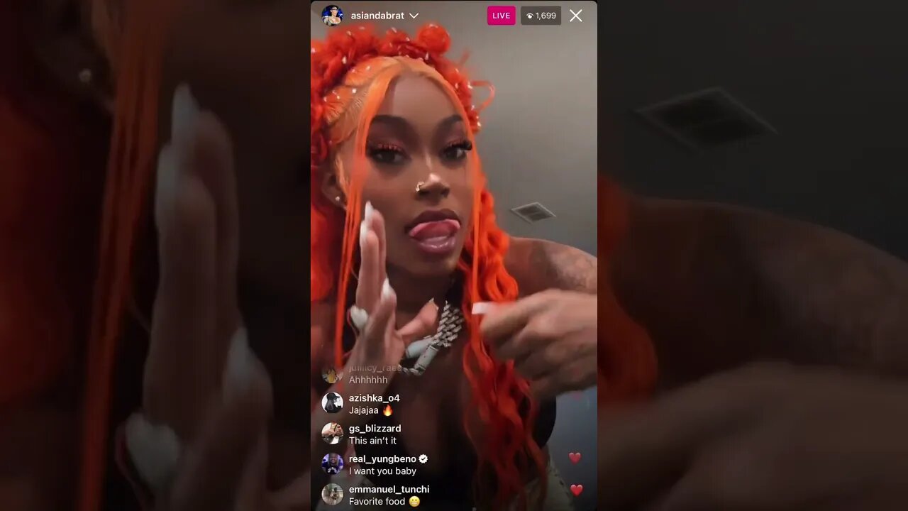 Asain Doll Instagram Live (25/04/23)